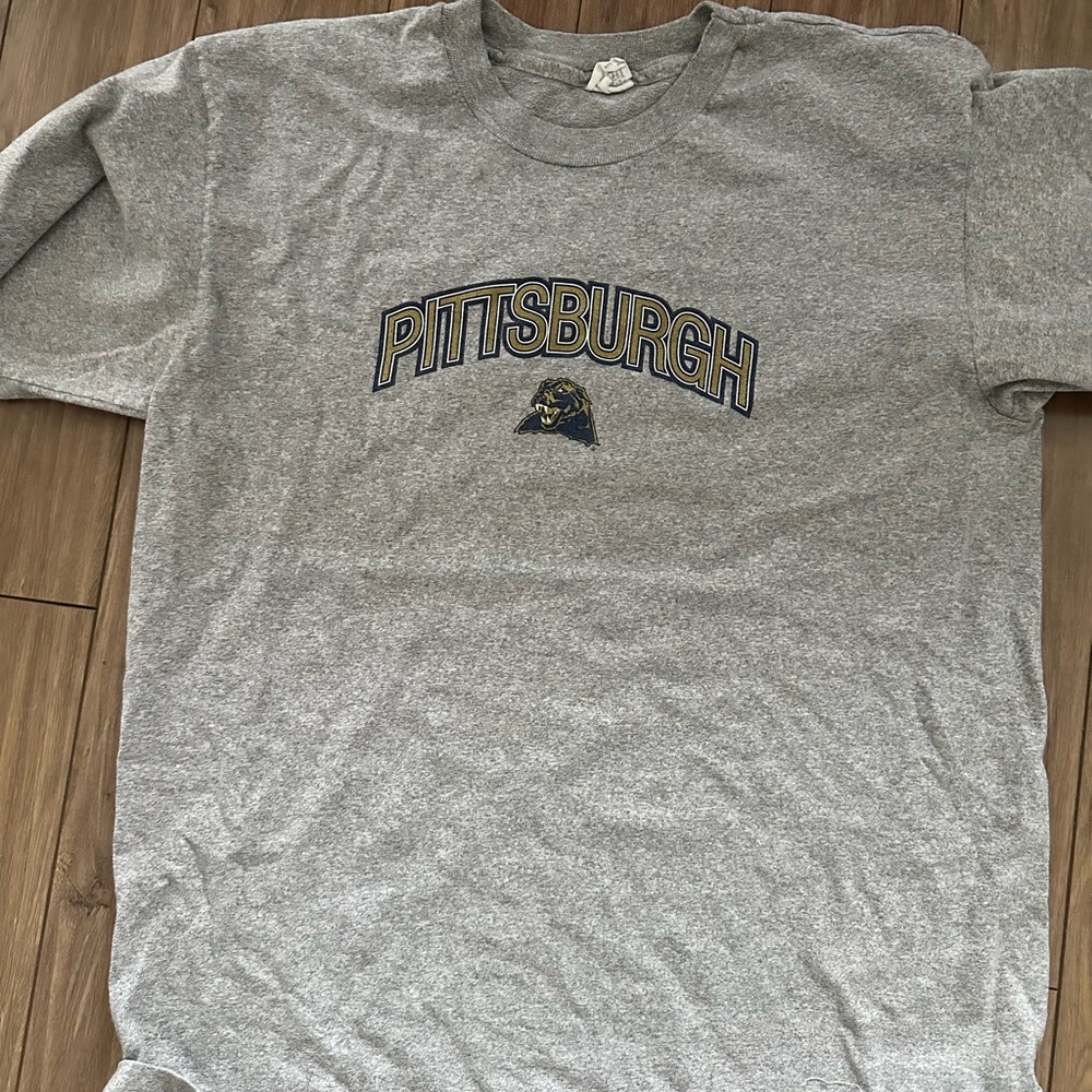 Exchange Gray Pittsburgh Tee